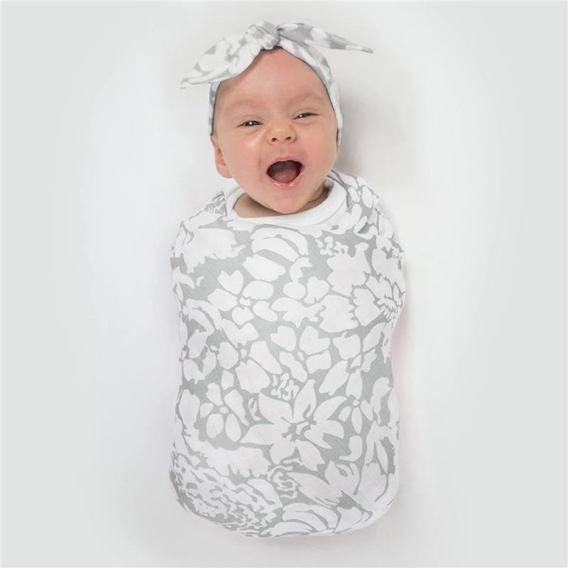 Swaddle Designs - Lush Sterling Marquisette Swaddle Blanket Image 2