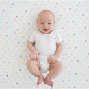 Swaddle Designs Muslin Swaddle Single, Watercolor Mini Multi Dots Image 2