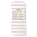 Swaddle Designs - Pastel Pink Stripes Marquisette Swaddle Blanket Image 1