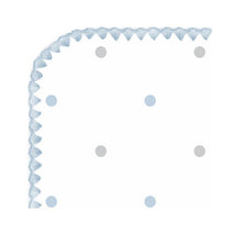 Swaddle Designs - Ultimate Swaddle Blanket, Pastel Blue And Sterling Dots Image 2