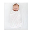 Swaddle Designs - Ultimate Swaddle Blanket, Pastel Pink & Sterling Dots Image 3