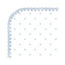 Swaddle Designs - Ultimate Swaddle Blanket, Polka Dots, Pastel Blue Image 3