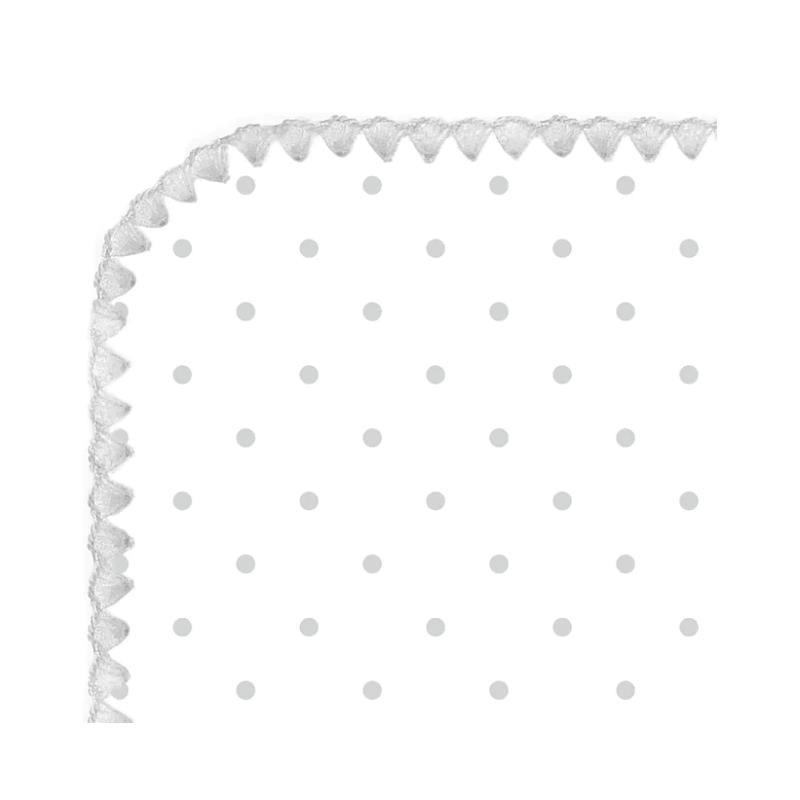 Swaddle Designs - Ultimate Swaddle Blanket, Polka Dots, Sterling Image 3