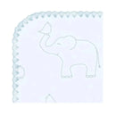 Swaddle Designs - Ultimate Swaddle Blanket, Sterling Deco Elephants, Blue Image 3