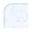 Swaddle Designs - Ultimate Swaddle Blanket, Sterling Deco Elephants, Blue Image 3