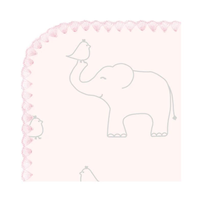 Swaddle Designs - Ultimate Swaddle Blanket, Sterling Deco Elephants, Pink Image 2