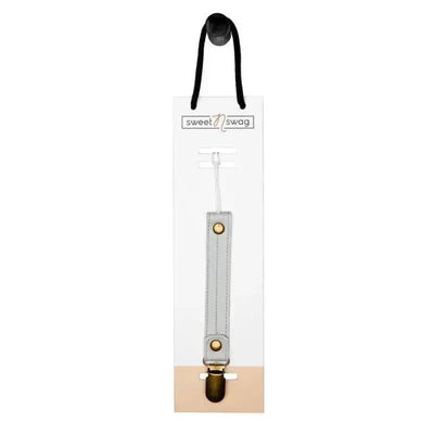 Sweet N Sing - Paci Clip The Perfect Match, Dove Grey Image 1