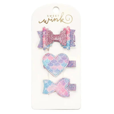 Sweet Wink - Kids Summer Clip Set Mermaid Shimmer Image 1