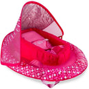 SwimWays Infant Baby Spring Float | Baby Girl Float - Pink Flower Image 8