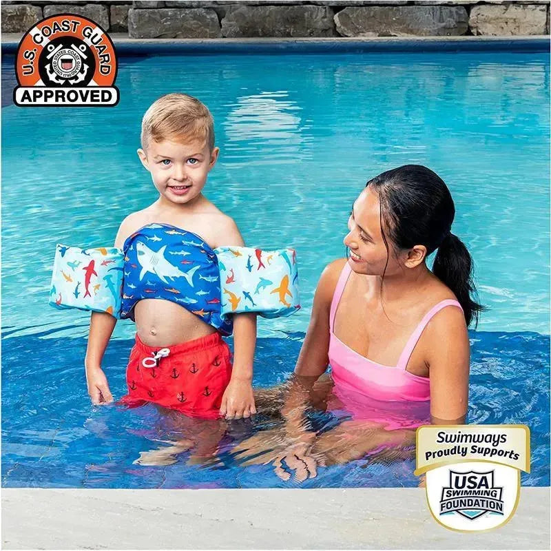 Swimways - Sharks Swim Trainer Life Jacket Image 2