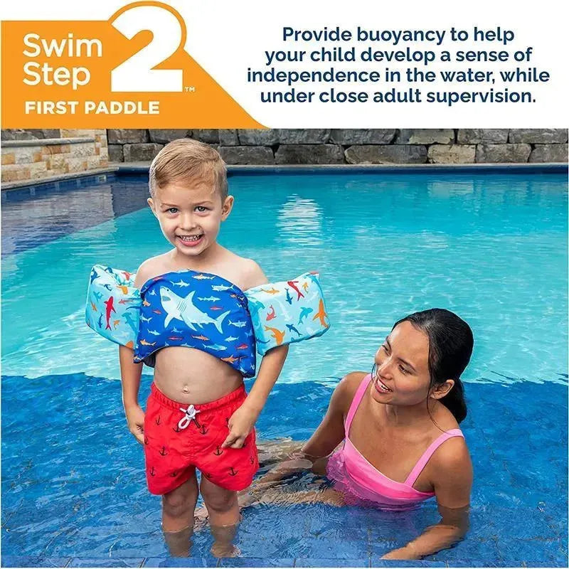 Swimways - Sharks Swim Trainer Life Jacket Image 5