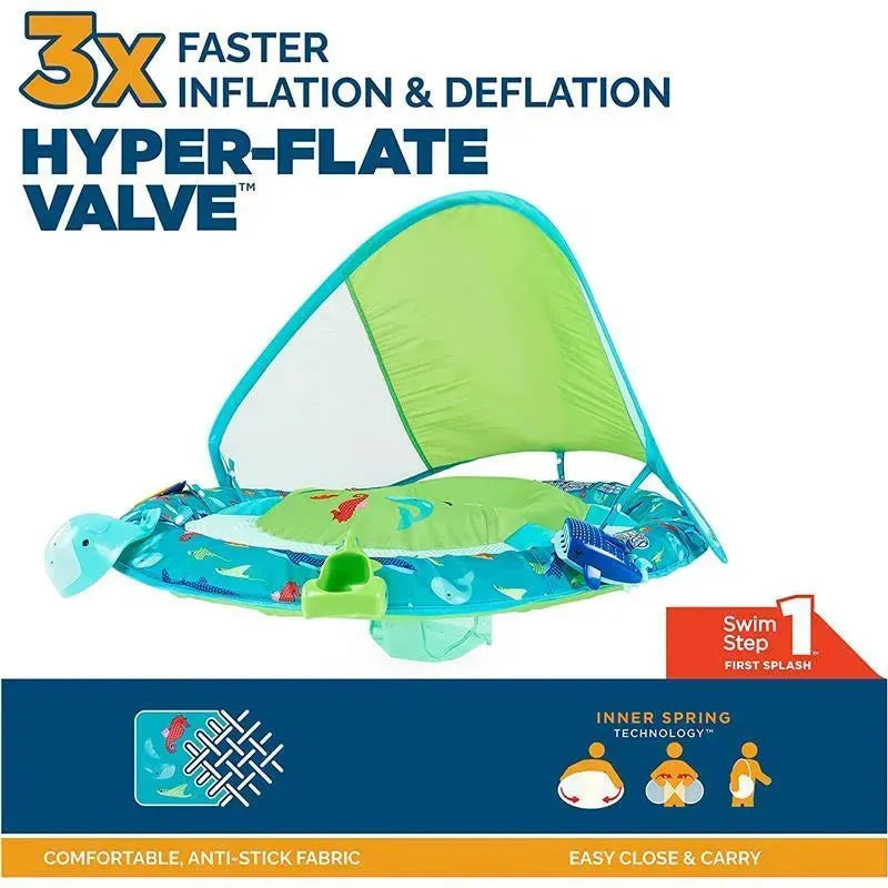 Swimways - Sun Canopy Inflatable Infant Spring Float, Splash N Play Image 5