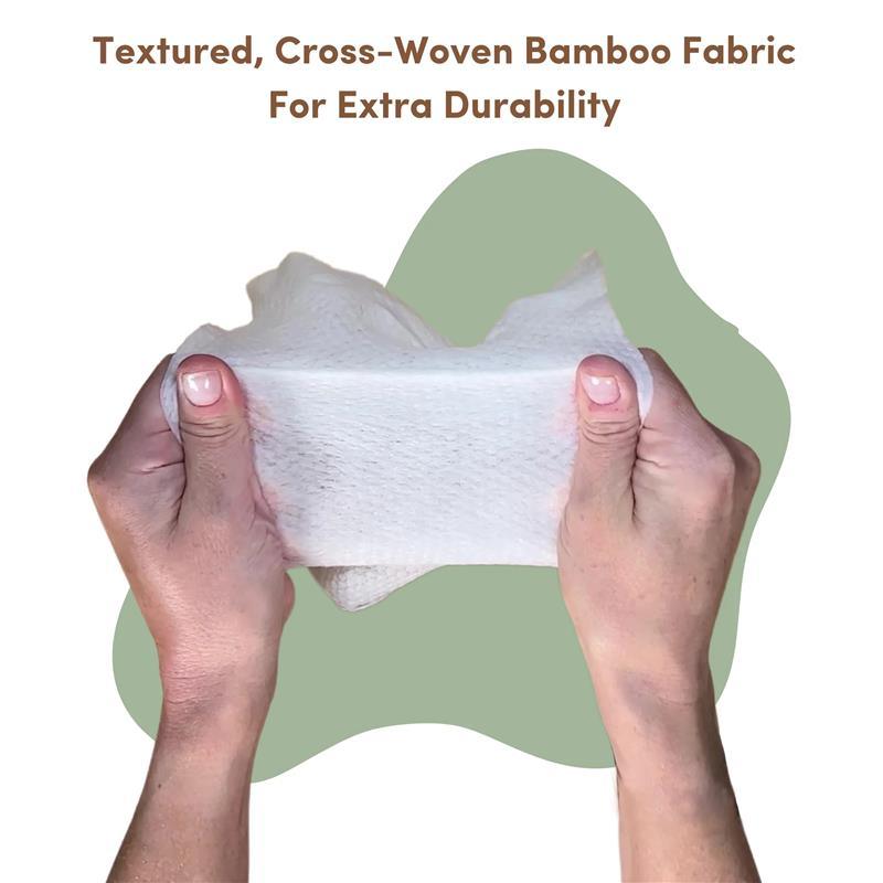 Terra - 48Ct Dry Wipes 100% Bamboo Image 4