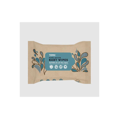 Terra Baby Wipes NZ Water - 10 Pack Image 1