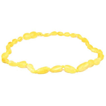 The Amber Monkey - Baltic Amber 10-11 inch Necklace, Raw Lemon Bean POP Image 1