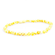 The Amber Monkey - Polished Baroque Baltic Amber 10-11 inch Necklace, Milk POP Image 1
