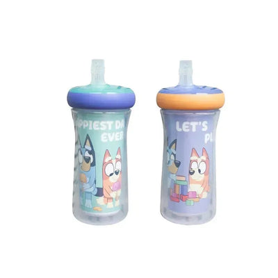 The First Years - Bluey Kids Insulated Straw Cup, 2Pk Image 1