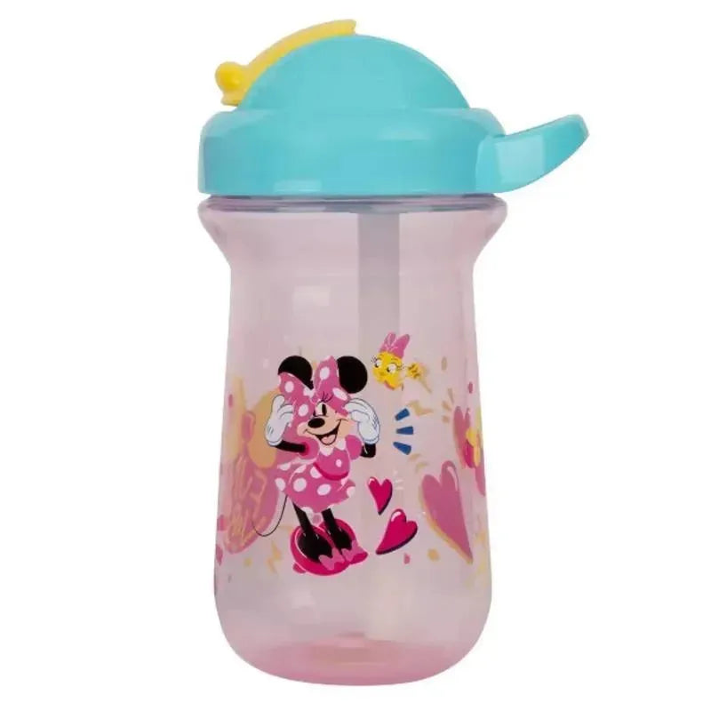 The First Years - Disney Minnie Flip Top Straw Cup, 2pk - Blue/Pink Image 2