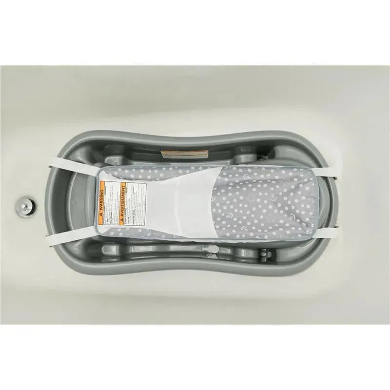 The First Years - Sure Comfort® Newborn to Toddler - 3-in-1 Baby Bathtub, Grey Image 4