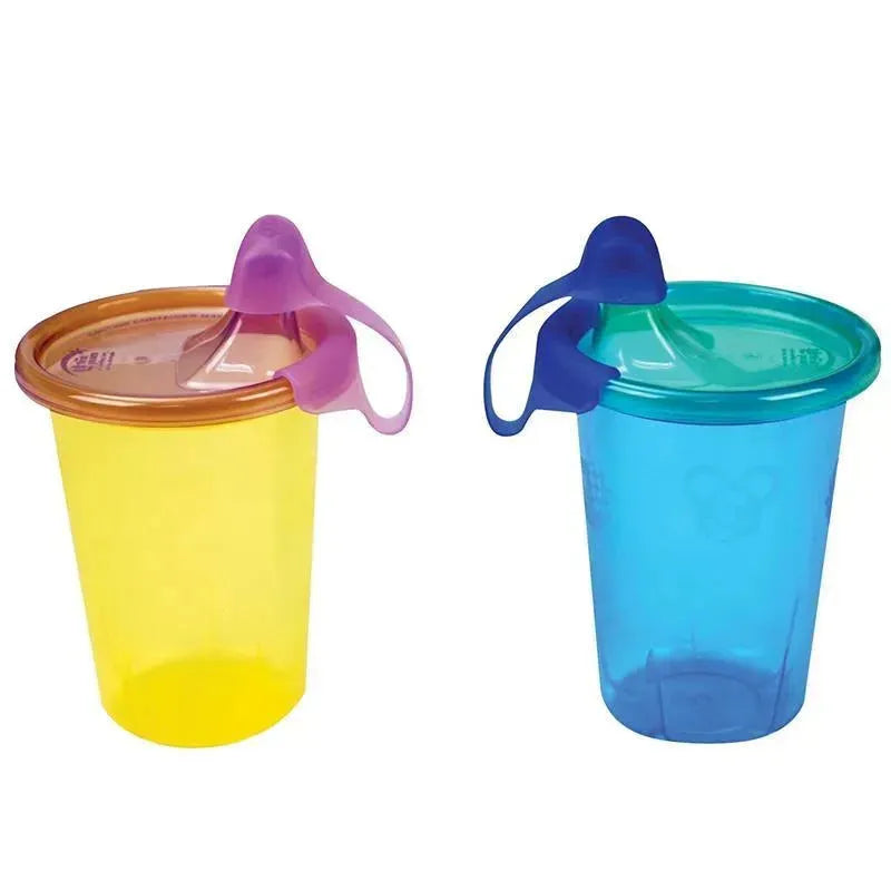 The First Years Take & Toss Spill-Proof Cups, 10 oz, 5-Pack, Colors May Vary Image 1