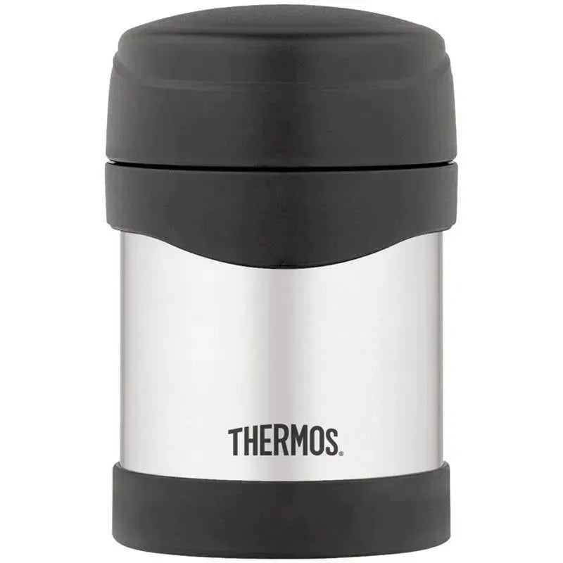 Thermos 10 oz Stainless Steel Compact Food Jar, Black Image 1