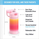 Thermos 12 Oz. Stainless Steel Non-Licensed Funtainer Water Bottle Pink Ombre Image 2