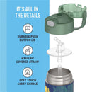 Thermos - 12 Oz. Stainless Steel Non-Licensed Funtainer® Bottle, Dinosaurs Image 4