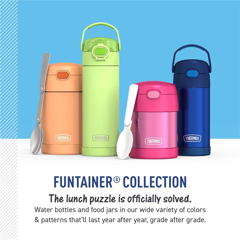 Thermos - 12 Oz. Stainless Steel Non-Licensed Funtainer® Bottle, Dinosaurs Image 6
