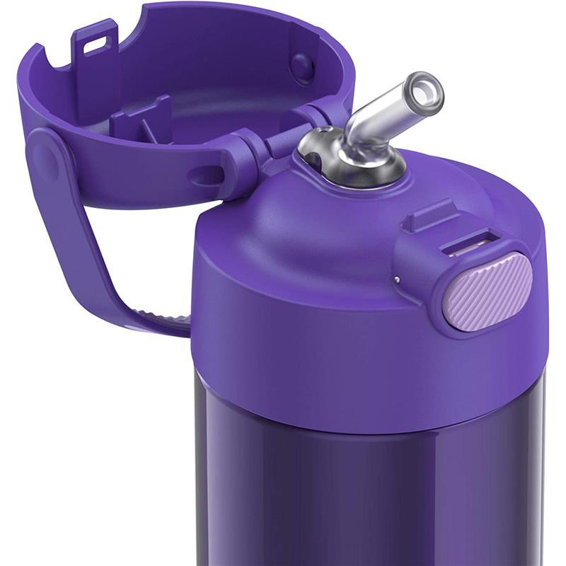Thermos - 12 Oz. Stainless Steel Non-Licensed Funtainer® Bottle, Purple Image 3