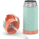 Thermos - 12Oz FUNtainer Water Bottle with Bail Handle Pastel Delight (Dots) Image 4