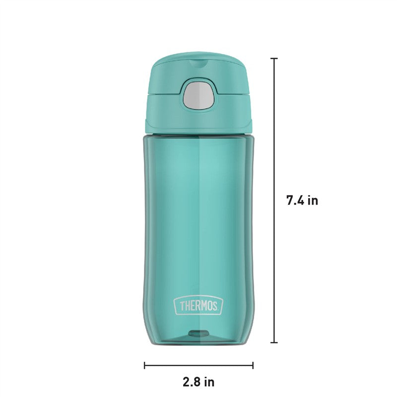 Thermos Plastic Water Bottle 16 oz - Aqua Image 3