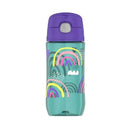 Thermos - 16 Oz Plastic Funtainer® Hydration Bottle With Spout Lid Assortment, Rainbows Image 1