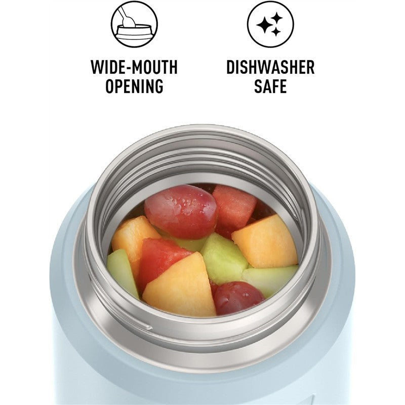 Thermos Stainless Steel Food Jar with Spoon 16 oz - Glacier Image 4