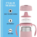 Thermos Stainless Steel Sippy Cup with Handles 7 oz - Rose Image 4