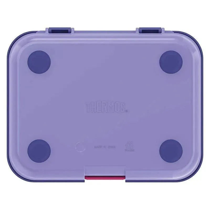 Thermos Food Storage System, Lunch Box, Kids Bento Box, 8pc Purple Image 8