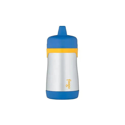 Thermos - Foogo Stainless Steel Sippy Cup, Yellow/Blue, 10 Oz Image 1