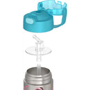 THERMOS FUNTAINER 12Oz Kids Stainless Steel Vacuum Insulated Water Bottle with Lid, Ms. Rachel Image 4
