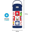 Thermos Funtainer Bottle 12 Oz, Avengers Image 5