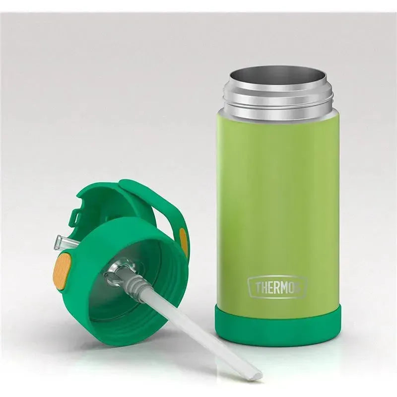 Thermos Funtainer Bottle 12 Oz, Lime/Orange Image 6