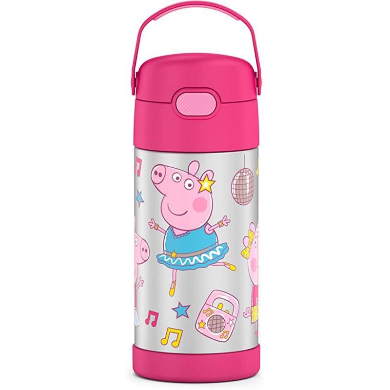 Thermos Funtainer Bottle 12 Oz, Peppa Pig Image 1