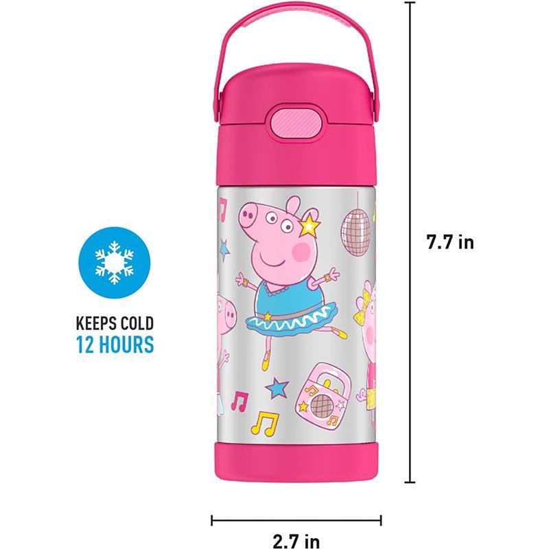 Thermos Funtainer Bottle 12 Oz, Peppa Pig Image 6