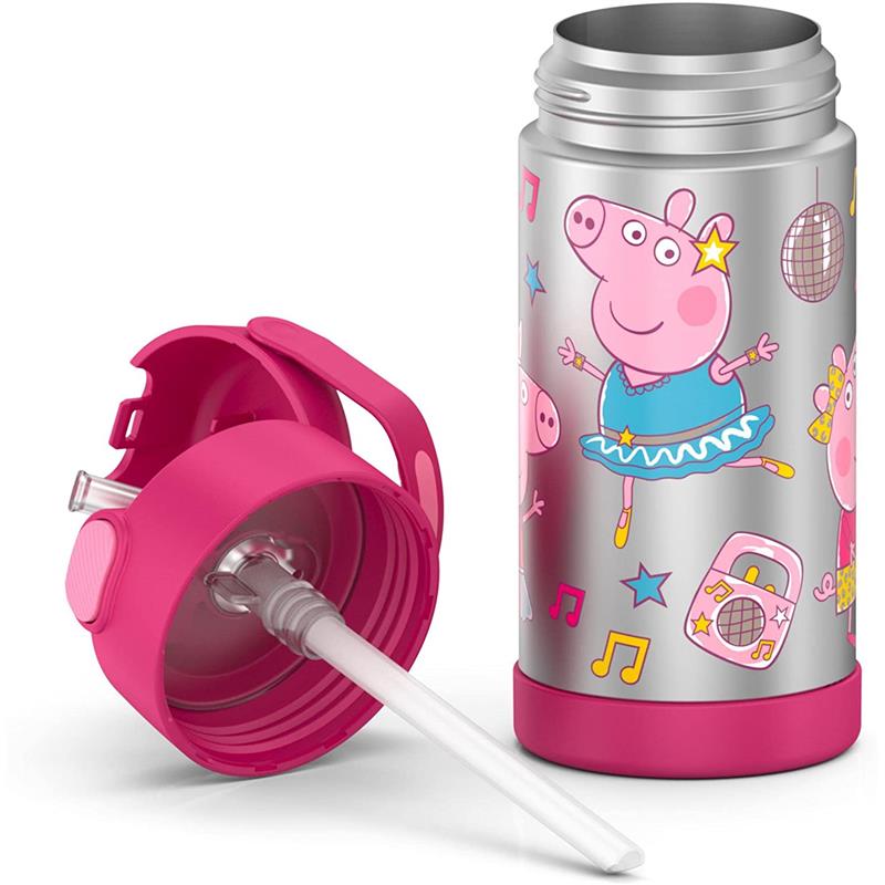 Thermos Funtainer Bottle 12 Oz, Peppa Pig Image 7