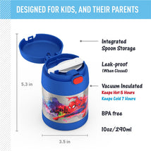 Thermos FUNtainer Stainless Steel Food Jar 10 oz - Spider-Man Image 2
