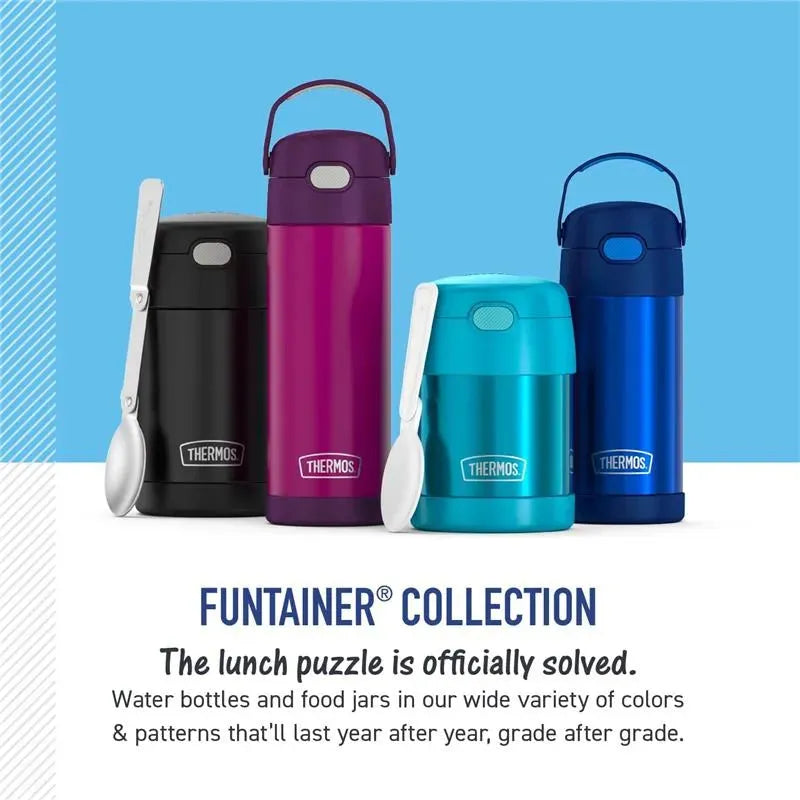 Thermos - Insulated 12Oz Straw Bottle - Frozen Purple Image 4