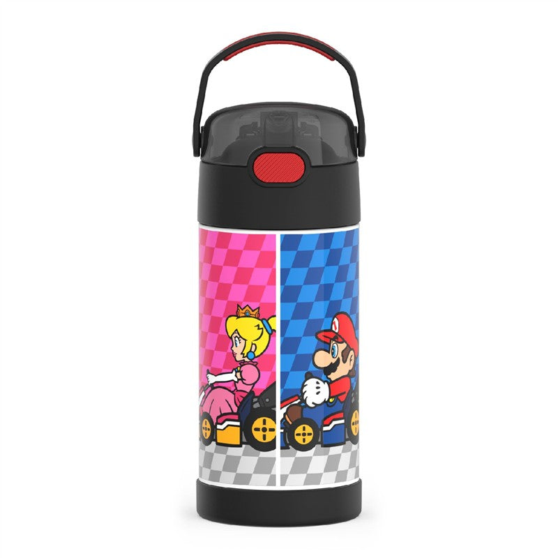 Thermos FUNtainer Stainless Steel Water Bottle 12 oz - Mario Image 8