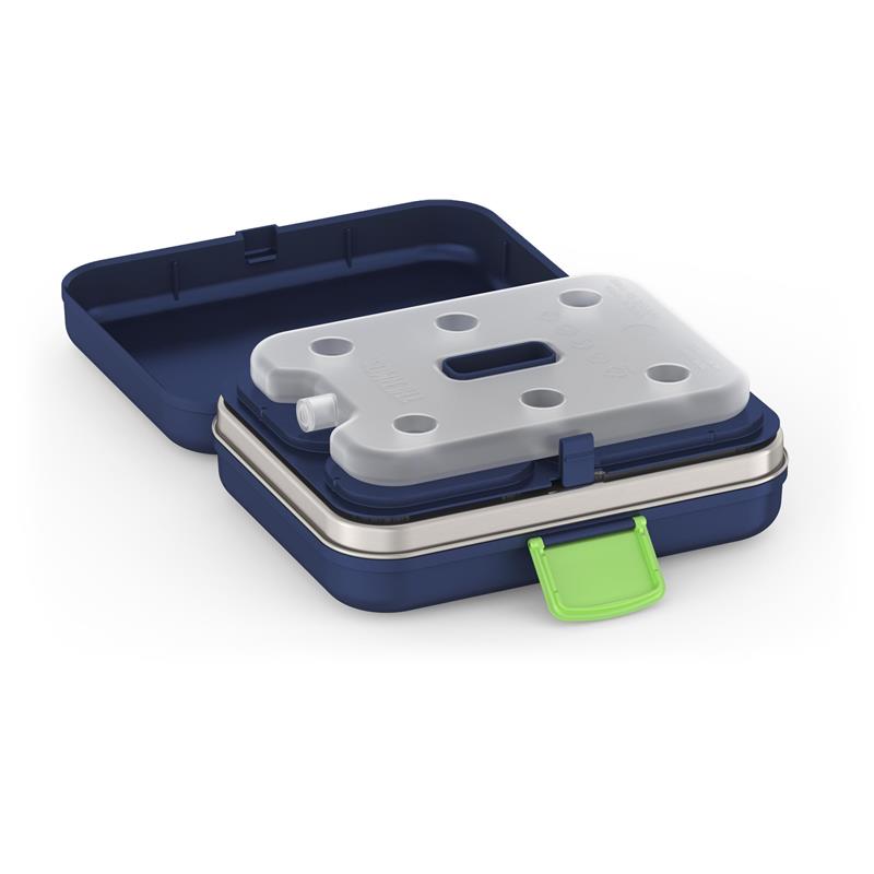 THERMOS Kids Freestyle Food Storage Lunch Kit, Navy Image 4