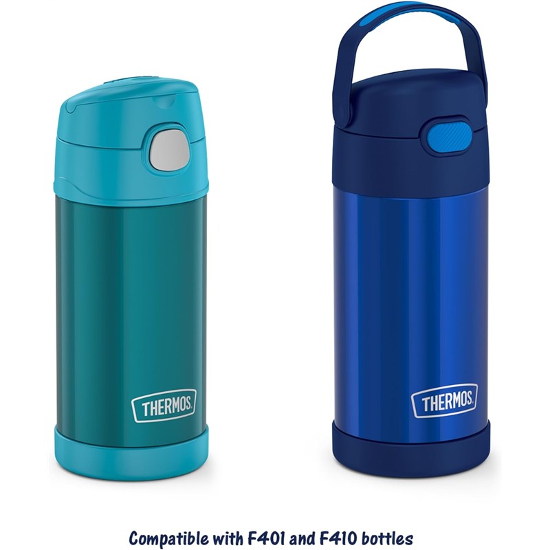 Thermos FUNtainer Replacement Straw Set - 2 Pack Clear Image 6