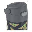 Thermos - Stainless Steel Insulated 12 Oz Straw Bottle, Mandalorian Image 2