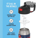 Thermos FUNtainer Stainless Steel Water Bottle 12 oz - Spider-Man Image 4