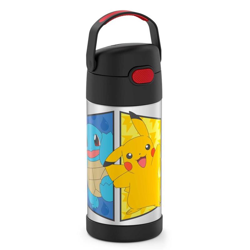 Thermos - Vac Insulated 12Oz Straw Bottle - Pokemon Image 5